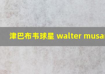 津巴布韦球星 walter musanhu